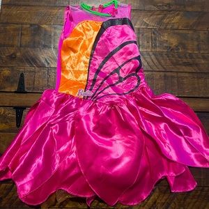 Sz Medium Barbie Butterfly costume